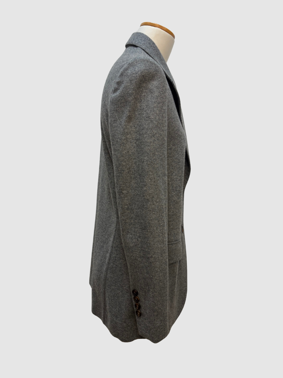 Grauer Kaschmir-Blazer von Brunello Cucinelli