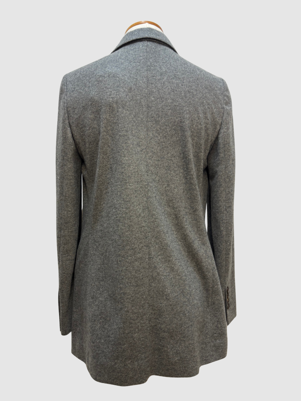 Grauer Kaschmir-Blazer von Brunello Cucinelli