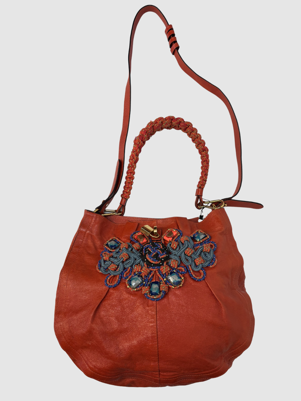 Orangerote Marc Jacobs Daisy Hobo
