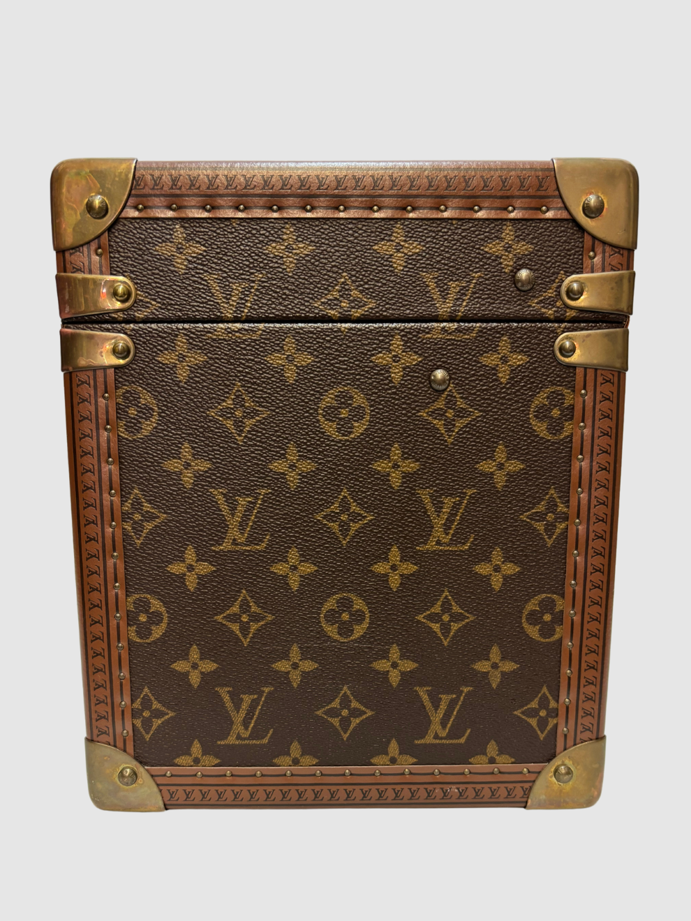 Brauner Vintage-Koffer Monogram von Louis Vuitton