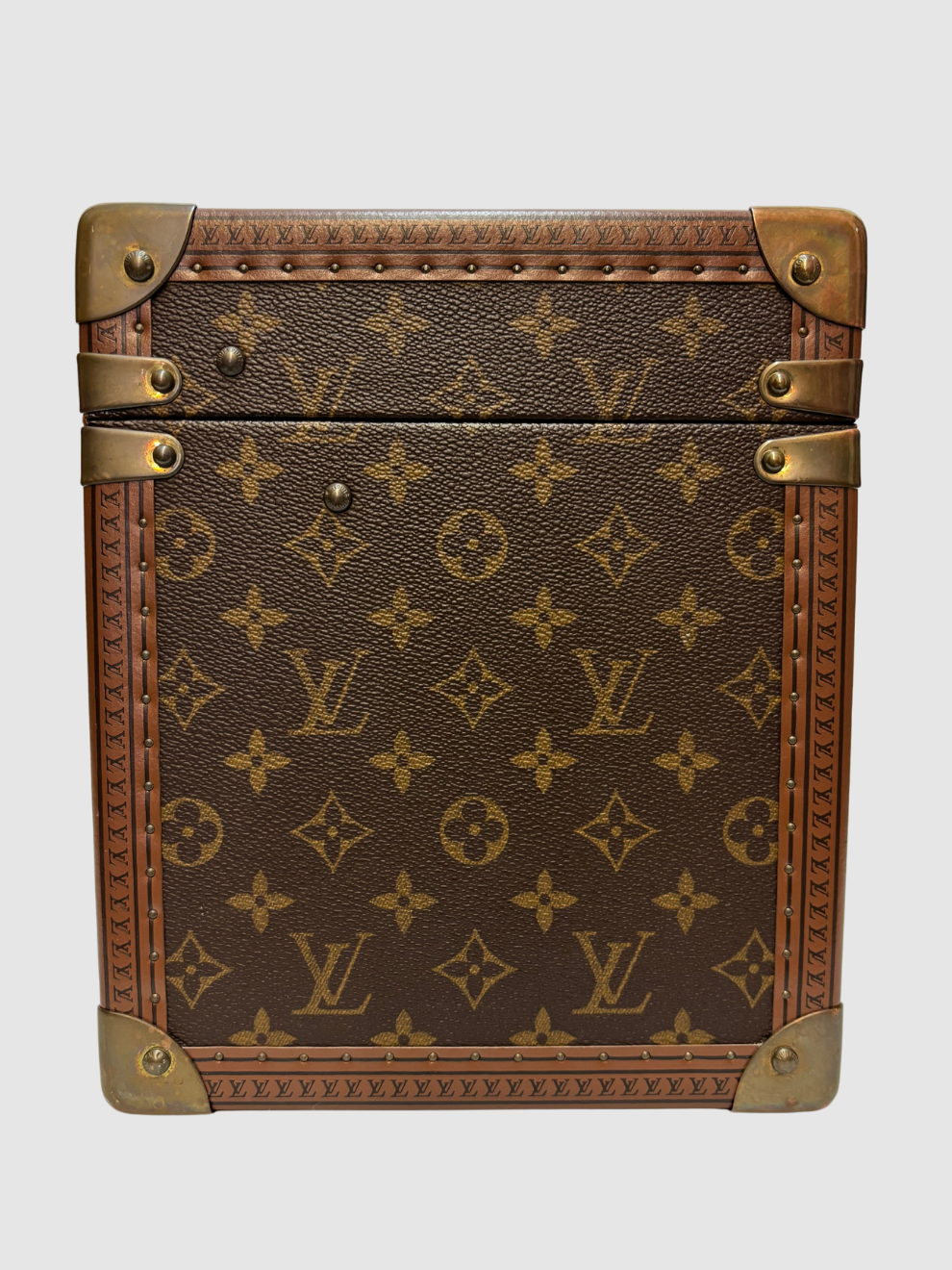 Brauner Vintage-Koffer Monogram von Louis Vuitton