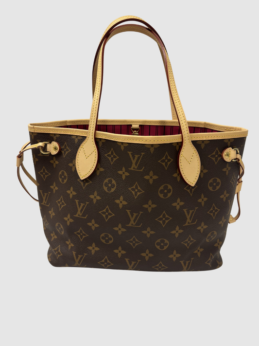 Braune Louis Vuitton Neverfull PM