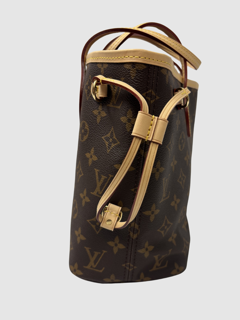 Braune Louis Vuitton Neverfull PM