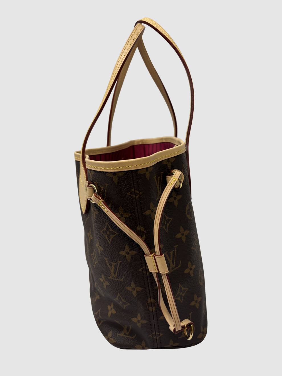 Braune Louis Vuitton Neverfull PM