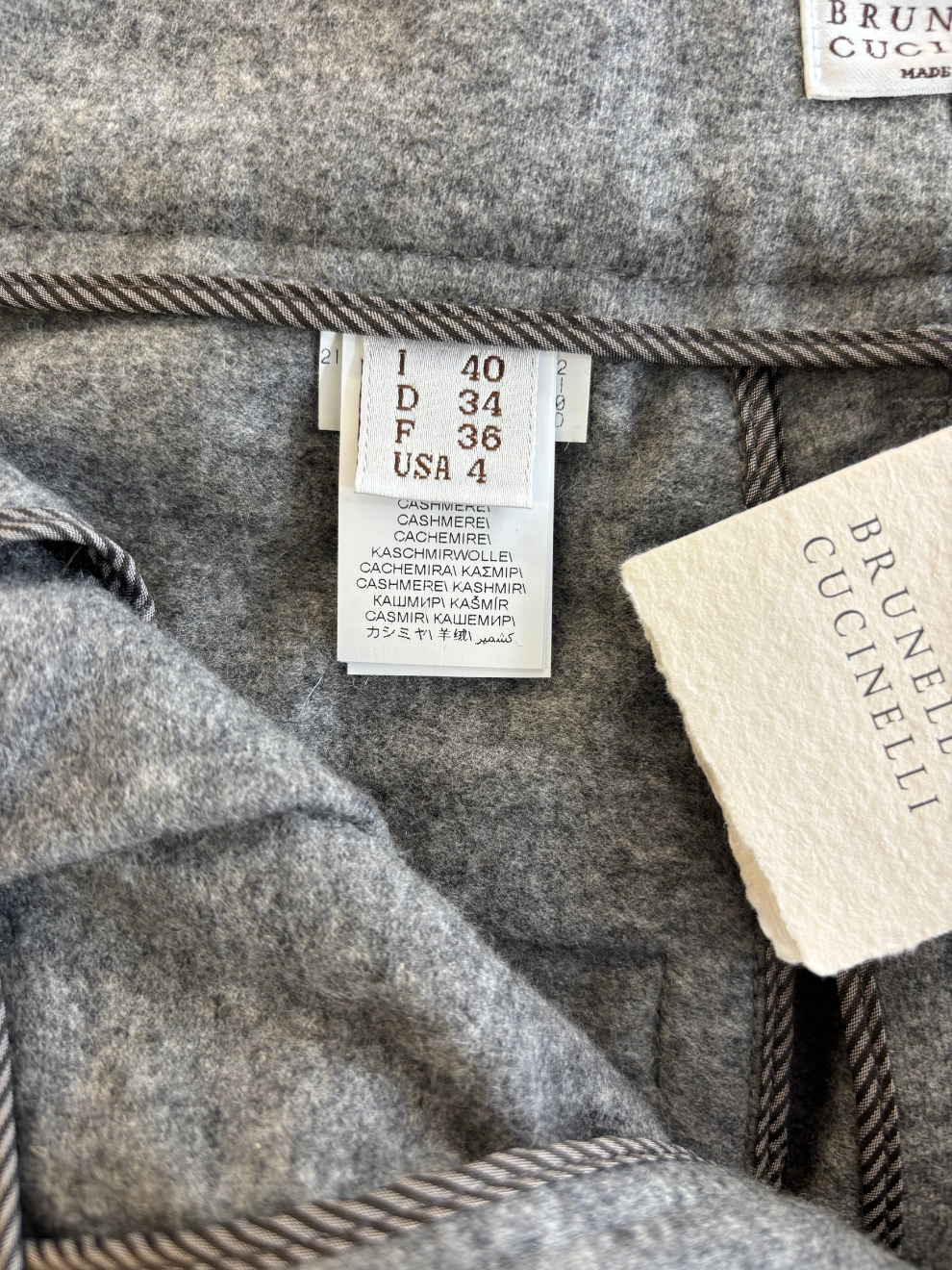 Graue Anzughose von Brunello Cucinello