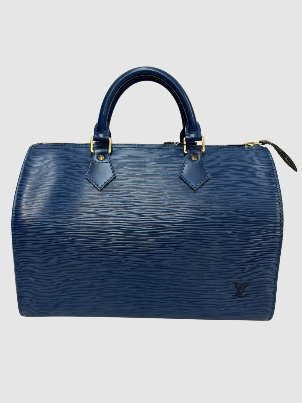 Blaue Speedy 30 von Louis Vuitton