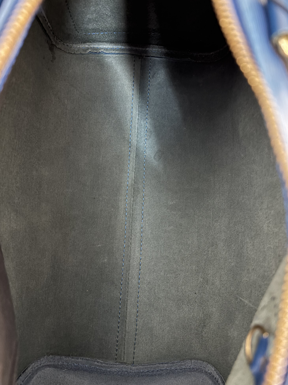 Blaue Speedy 30 von Louis Vuitton