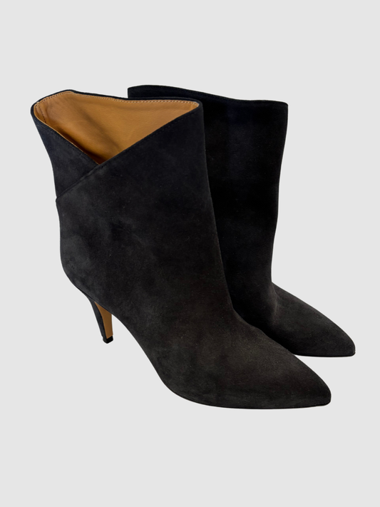 Dunkelblau-graue Stiefelette von Isabel Marant