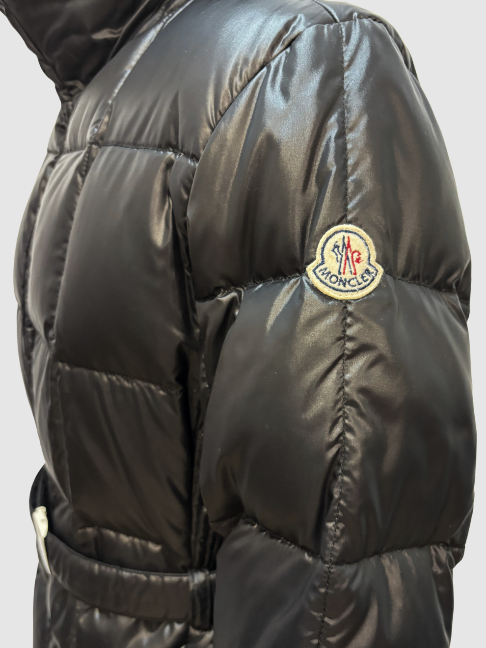 Schwarze Daunenjacke von Moncler