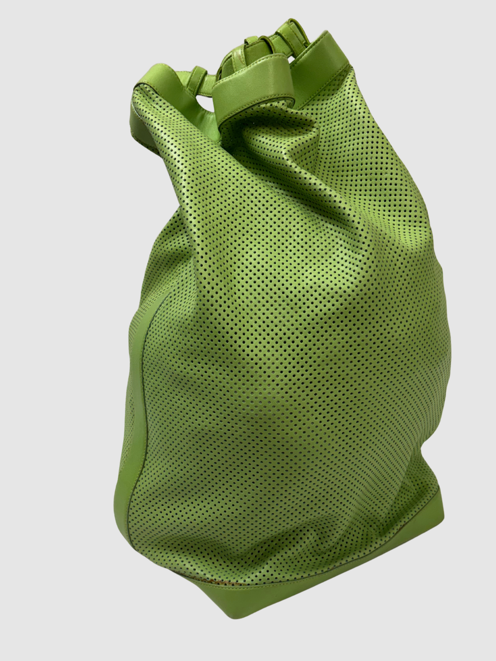 Grüne Vintage Céline Bucket Bag