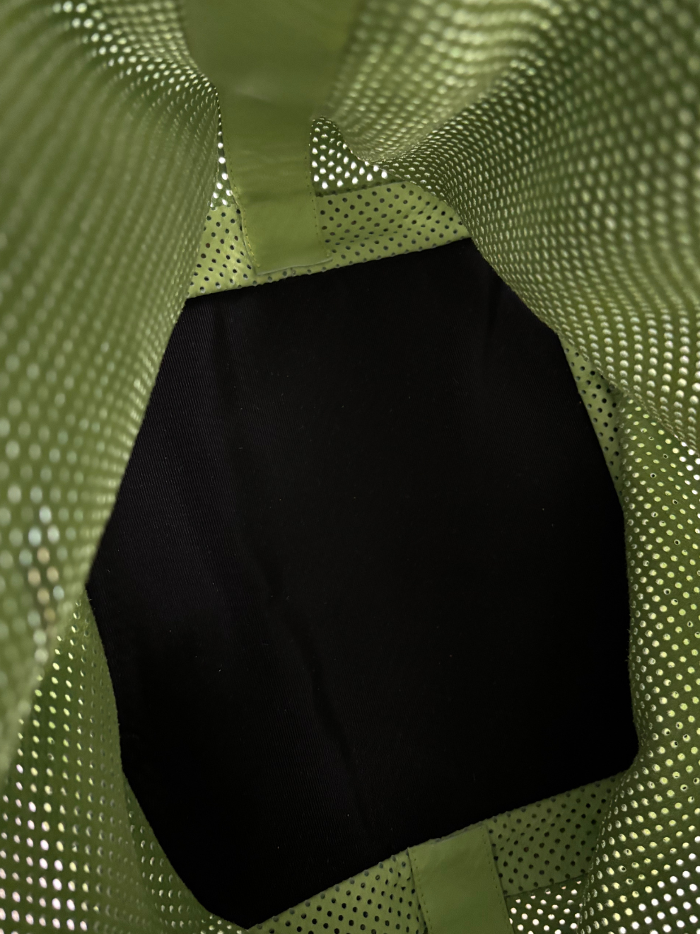 Grüne Vintage Céline Bucket Bag