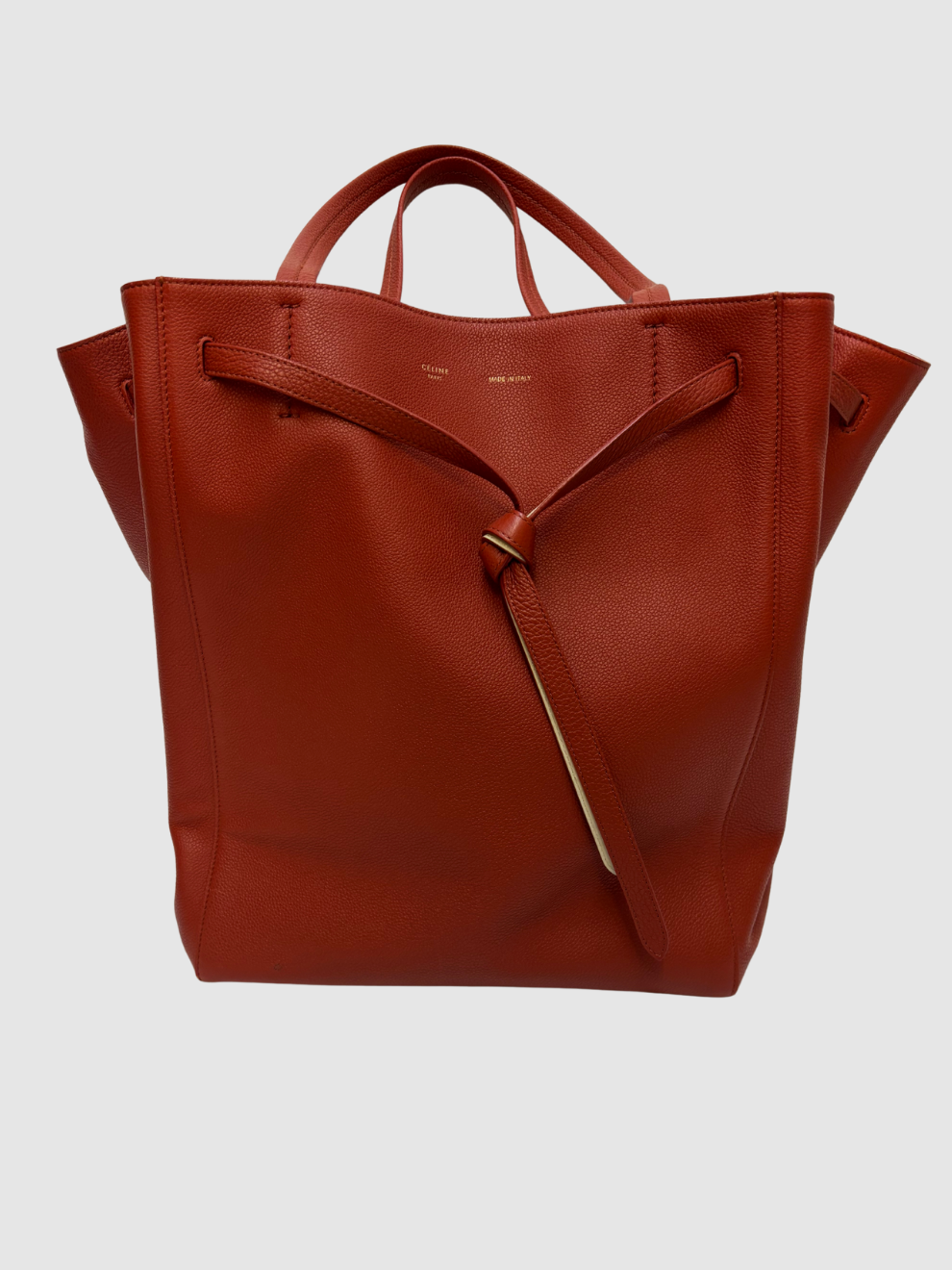 Rostbraune Cabas Phantom Tote von Celine