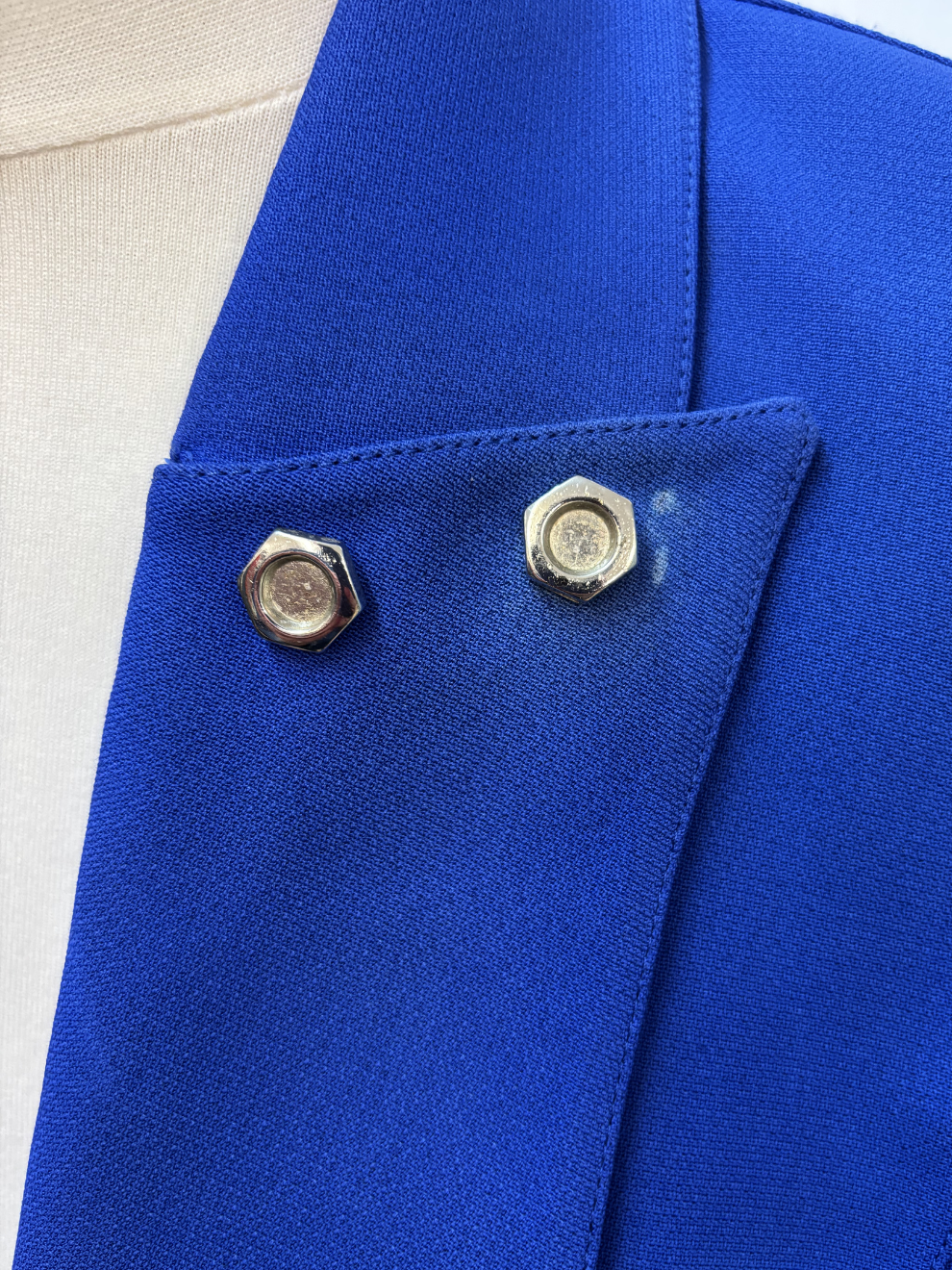 Blauer Vintage Blazer von Thierry Mugler