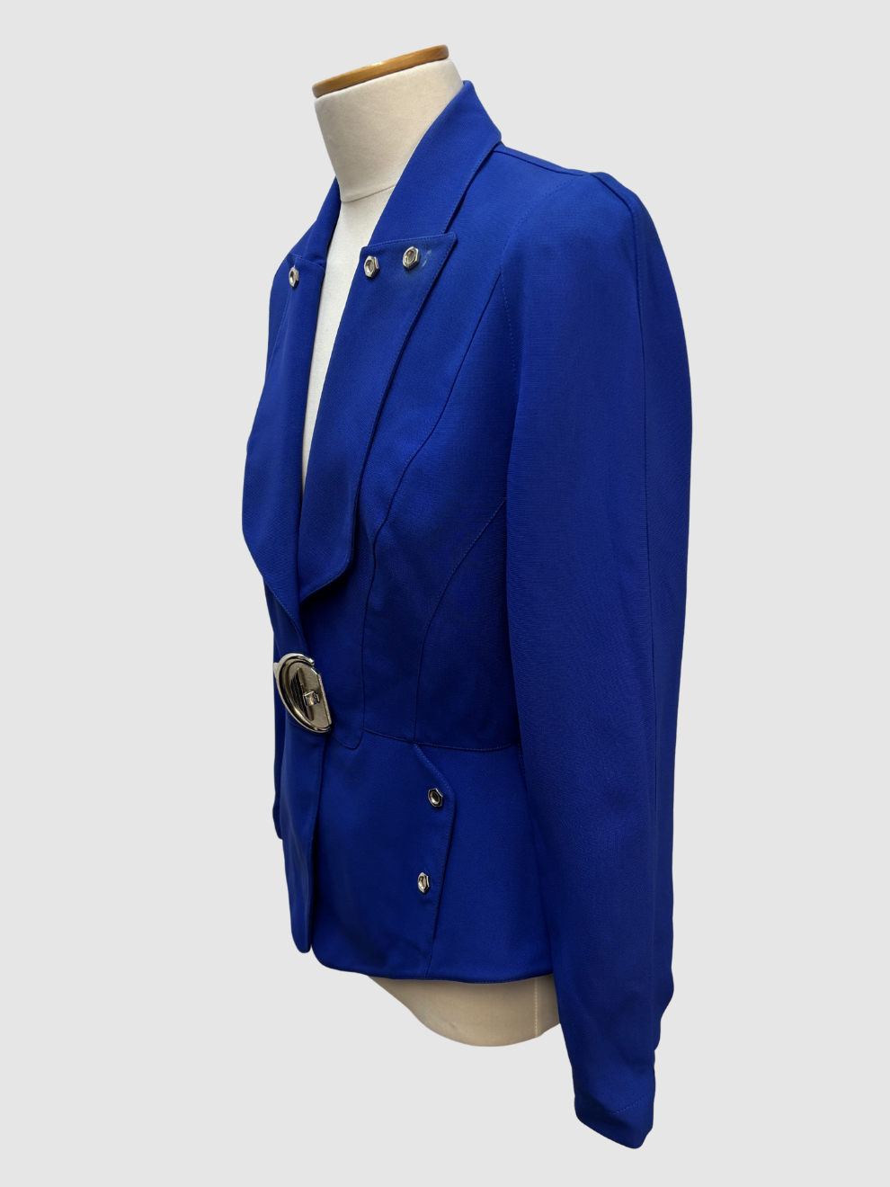 Blauer Vintage Blazer von Thierry Mugler