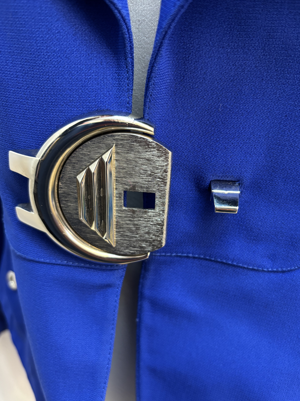 Blauer Vintage Blazer von Thierry Mugler