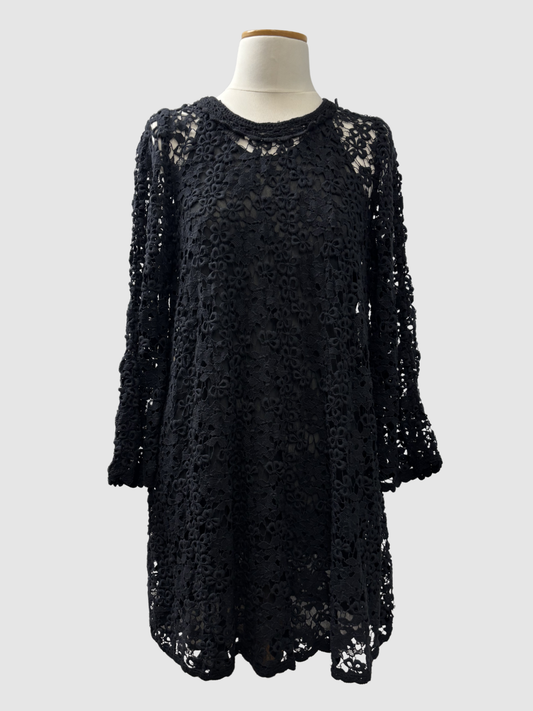 Schwarzes Häkelkleid von Isabel Marant Étoile