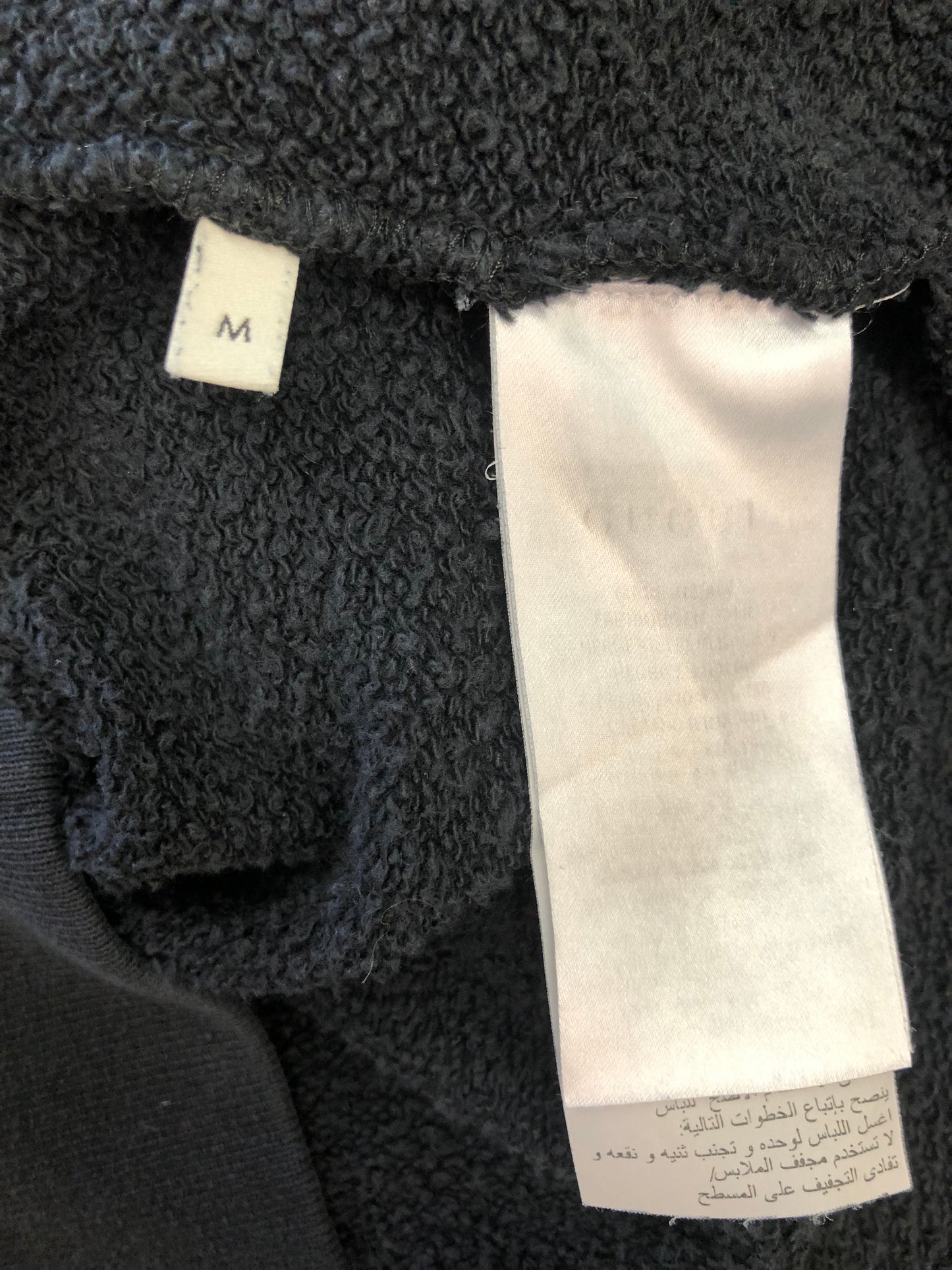 Schwarzer ausgewaschener Hoodie von Gucci