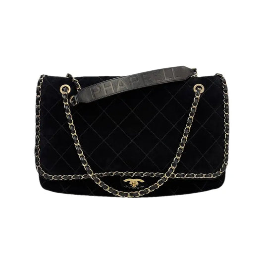 Schwarze Chanel x Pharell Williams XXL Flap Bag