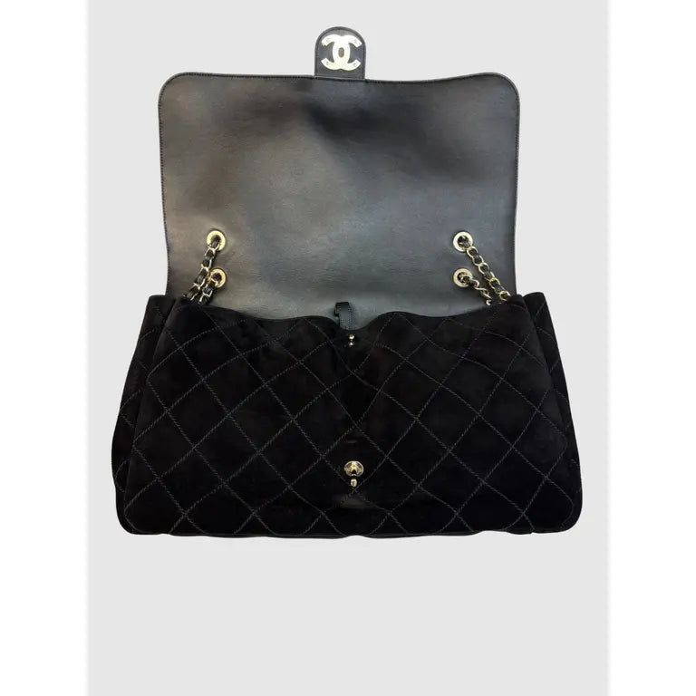 Schwarze Chanel x Pharell Williams XXL Flap Bag